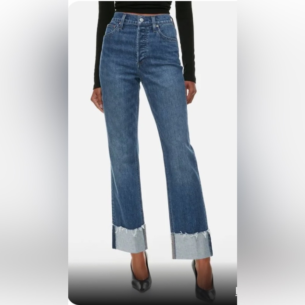 Aritzia denim forum Arlo cuff